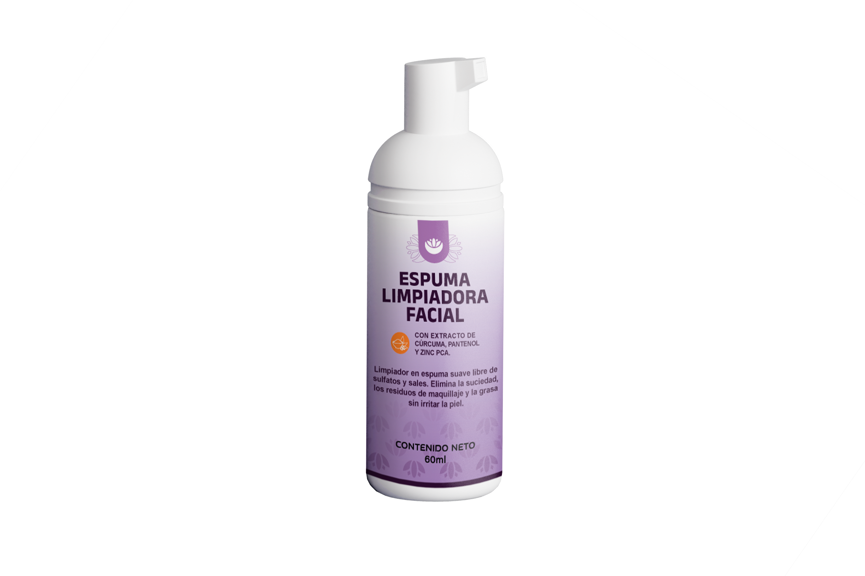 Espuma limpiadora facial piel grasa