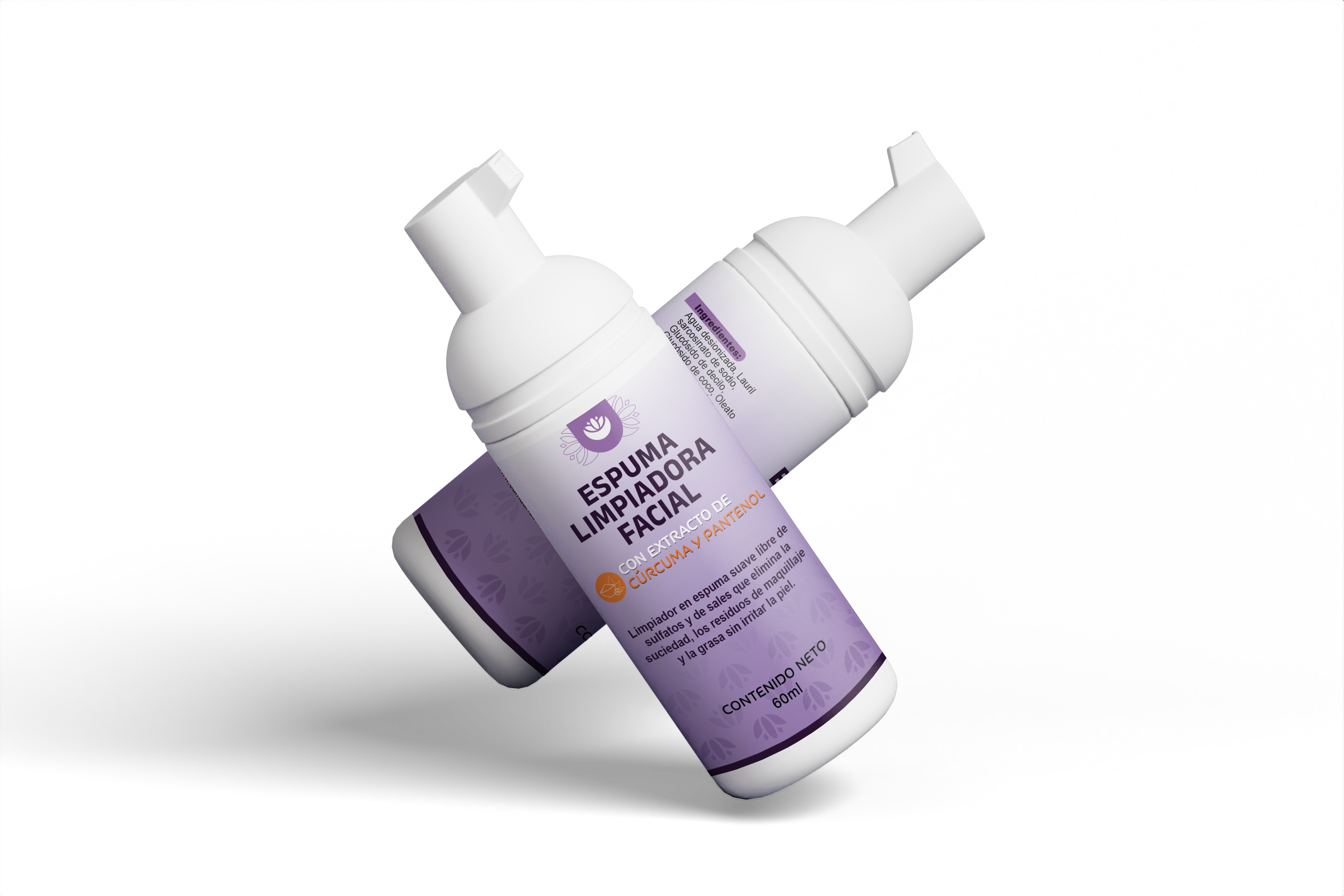 Espuma limpiadora facial